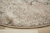 Okrągły Dywan Aqua Marble 04 Beż Antypoślizgowy