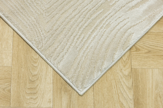 Dywan Misha J111A beige/beige Beżowy Linie Fale