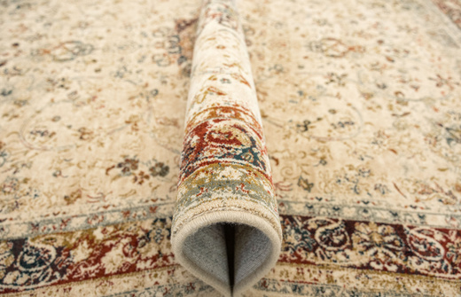 Wełniany Dywan Dywilan Omega Kordoba Koniak Ornament