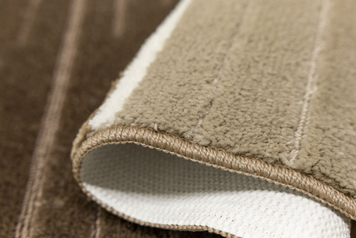 Komplet 3-częściowy Łazienkowy Como beige Beż Krem Pasy