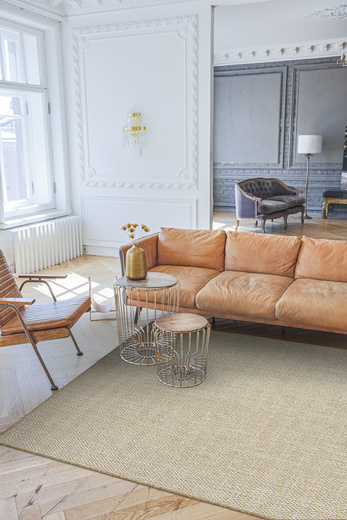 Dywan Sznurkowy Ella ST033A cream/cream Beż Krem Jodełka Outdoor