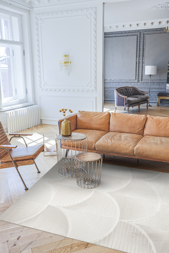 Dywan Factor 50252/260 Cream Wachlarzowy Art Deco