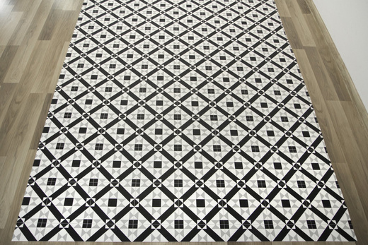 Wykładzina PCV Zebra Aveiro 599 szerokość 4 m Mozaika