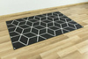 Antypoślizgowy Dywan Cubes 29 Ciemny Szary Grafit 