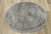 Okrągły Dywan Shaggy Puffy P001a Grey Szary