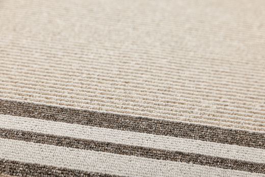 Chodnik Colorado 5412 Brąz Beż Pasy szerokość 80 cm