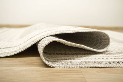 Dywan Cotton C117 naturel/grey Krem szay Beż Ramka