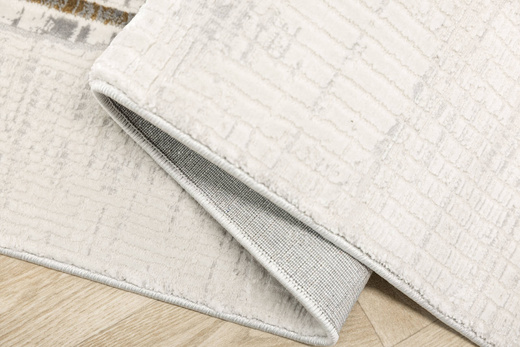 Dywan Verano H538A cream/grey Krem Szary Złoty Okręgi