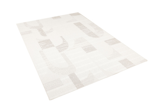 Dywan Sznurkowy Haga 04719A beige/cream Krem Beż Szary Geometria Outdoor