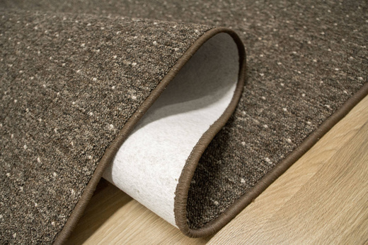 Dywan Pętelkowy Zembla 93 Brąz Beż Melanż Kratka