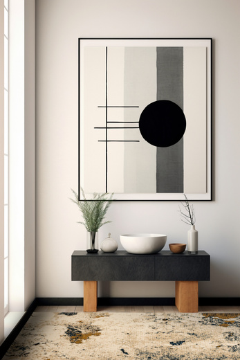 Wełniany Dywan Isfahan Clario Krem Marmur Terrazzo Beż