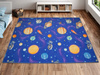 Wykładzina Dziecięca Galaxy Galaktyka  Komos Rakiety Planety na filcu szerokość 4 m