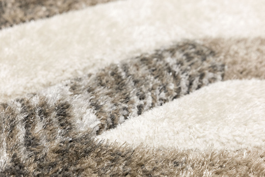 Dywan Shaggy California Y529G beige/vizion Brąz Krem