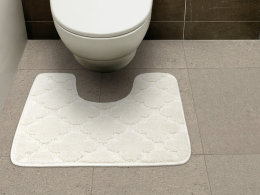 Komplet 2-częściowy Łazienkowy Lugo Grey Szara Koniczyna Marokańska