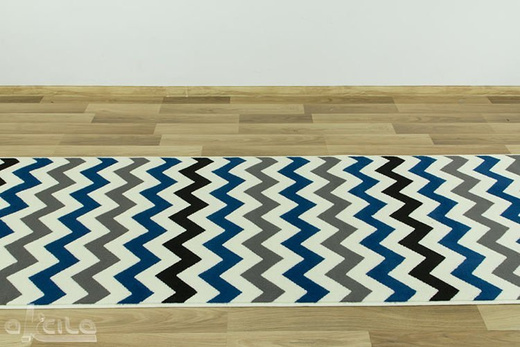 Chodnik luna 503369/54932 zygzak szerokość 80 cm