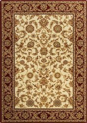 Wełniany Dywan Agnella Isfahan Anafi Bursztyn