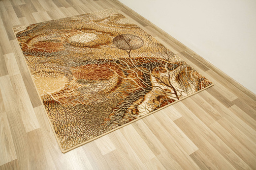 Wełniany Dywan Isfahan Bellona Bursztyn