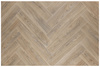 Wykładzina PCV Hightex Leyton 609M Jodełka Beż Brąz Matowa szerokość 3 m