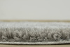 Okrągły Dywan Shaggy Puffy P001a Grey Szary