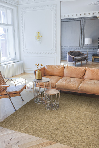 Dywan Sznurkowy Ella ST048A brown/brown Beż Brąz Outdoor