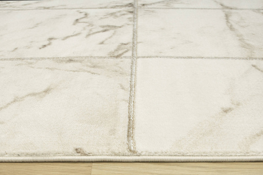 Dywan Felix 9288A cream/l.beige Lśniący Marmur Krem Beż Srebrny