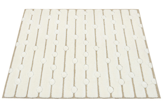 Dywan Shaggy Lula Soft IM49A Krem Beż Kropki