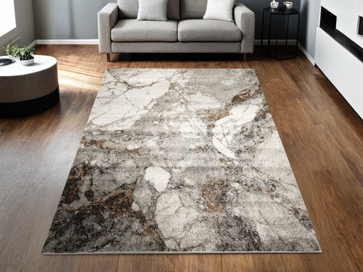 Dywan Ponte N844A l.grey/d.grey Szary Brąz Marmur