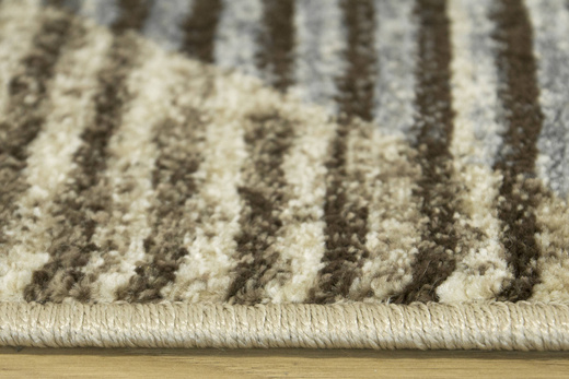 Chodnik Daffi 13126/130 Beż Szary Brąz Trójkąty szerokość 100 cm