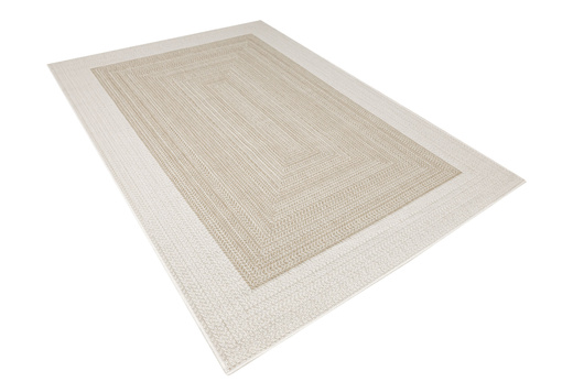 Dywan Dwustronny Sznurkowy Brussels 205830/10820 Jute Outdoor Ramki Beż Krem
