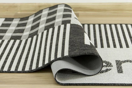 Antypoślizgowy Dywan Kuchenny Flex 19053/08 grey Grafit