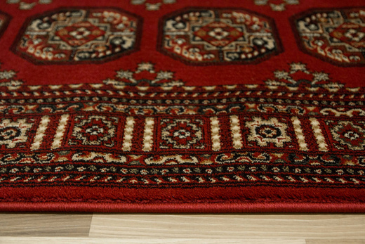 Dywan Ornamentowy Afgan 3181A red/red Czerwony Czarny Zielony