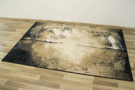 Wełniany Dywan Isfahan Tolve Ciemny Beż Skała