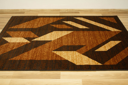 Dywan Agnella Standard Kanas Cynamon Beż Brąz Abstrakcja