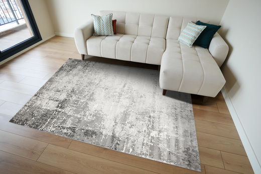 Dywan Nantes NT041G Grey/Grey Szary Beton