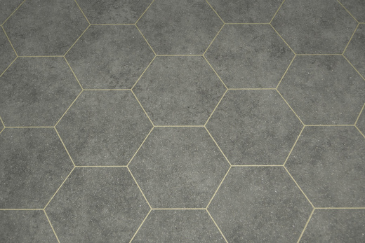 Wykładzina PCV Planet Treviso 597 Szary Złoty szerokość 2 m