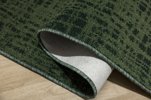 Dywan Pętelkowy Traffic 45 Butelkowa Zieleń Kratka Melanż