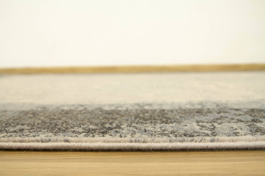 Wełniany Dywilan Moon Lumena Silver Szary Niebieski