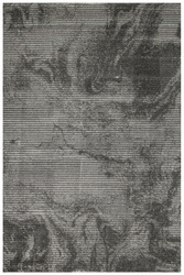 Dywan Teno QP044 Dark Gray Grafit Szary Paski Przecierany