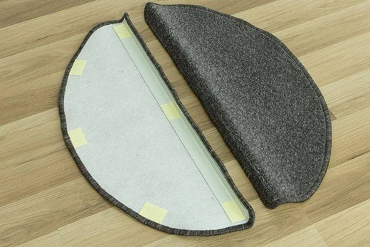 Nakładki na schody półokrągłe dynasty 76 grafit