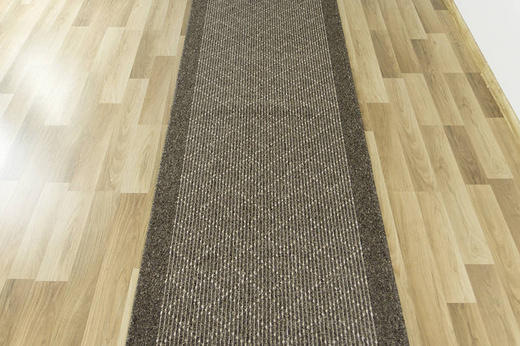 Antypoślizgowy Chodnik sznurkowy Boulevard 9218 brąz szerokość 80 cm