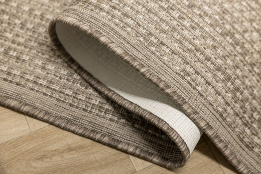 Antypoślizgowy Dywan Scandigel 5787/UT6D Brąz Beż Gruby Splot