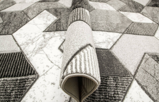 Dywan Amelia B101B grey/d.grey Szary Biały Geometria