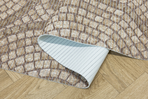 Mata Łazienkowa 222B Mozaika Brąz Beż szerokość 65 cm