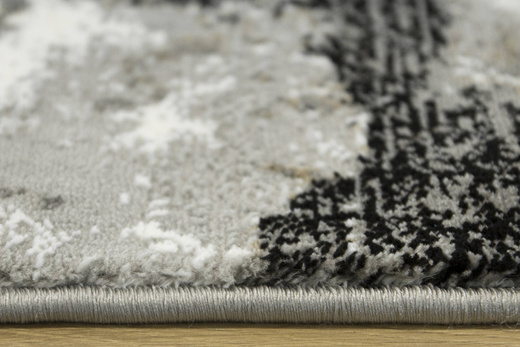 Dywan Exclusive 100 grey/black Szary Czarny Beż Marmur