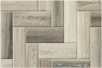 Wykładzina PCV Bartesa Diana Wood 267M Jodełka Beż Krem szerokość 1 m