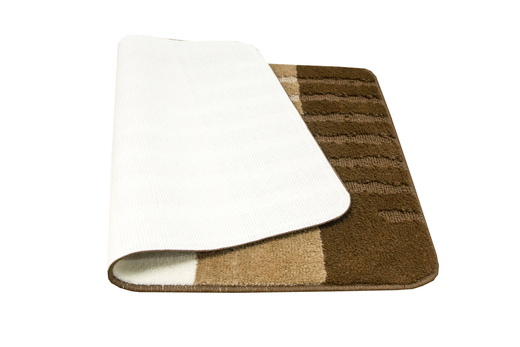 Dywanik Łazienkowy Vic Beige Beż Brąz Paski