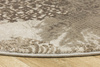 Okrągły Dywan Galya GAK11A brown/brown Beż Krem Boutique