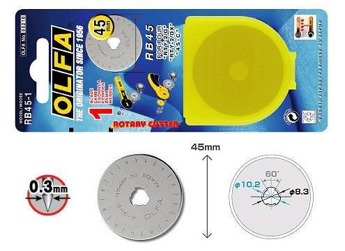 Ostrze krążkowe olfa RB45-1
