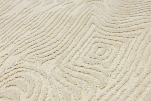 Dywan Misha J111A beige/beige Beżowy Linie Fale