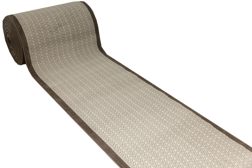 Chodnik Luna 503236/97944 Choco Jodełka Beż szerokość 70 cm